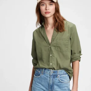 Levi's essential western denim shirt